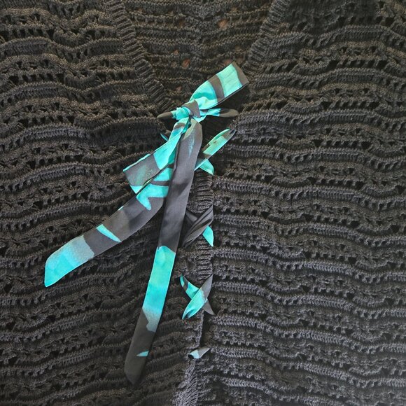 A.N.A. "A New Approach" Open Knit Weave Sweater Top/Vest NWOT/SIZE PXL - Picture 5 of 6